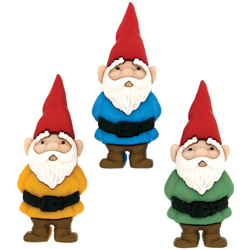 Paquete Boton Garden Gnomes